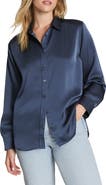 SPANX® Better Than Silk Button-Down Shirt