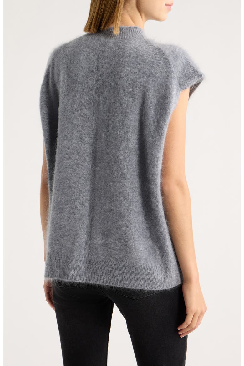 Jada Brushed Cashmere Sweater, Alternate, color, HEATHER GREY