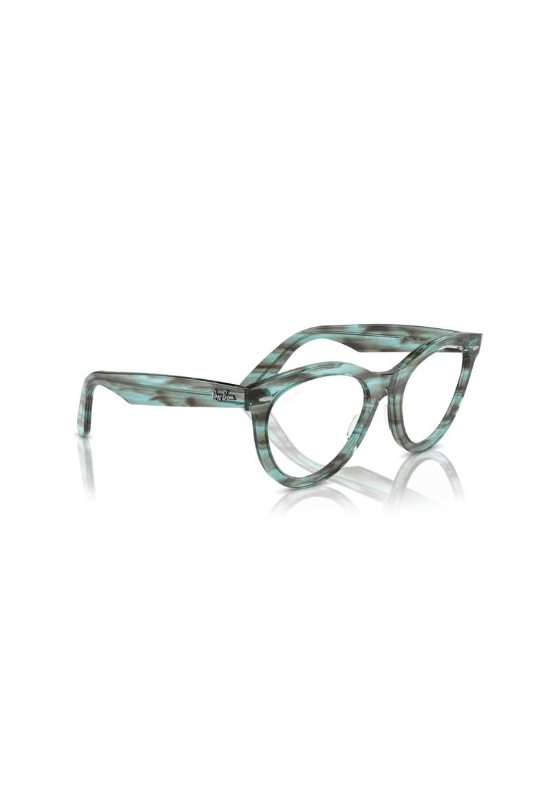 54mm Round optical glasses, Alternate, color, Green