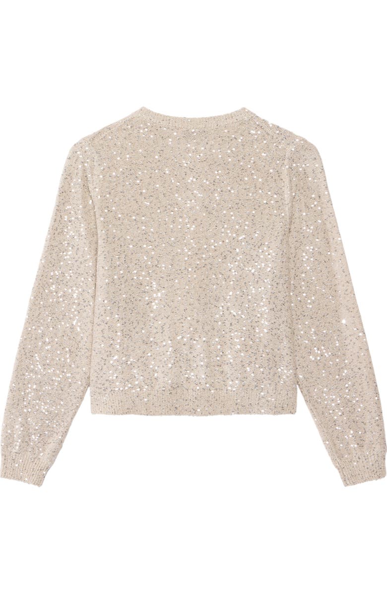 MINT VELVET Sequin Knit Jacket, Alternate, color, 