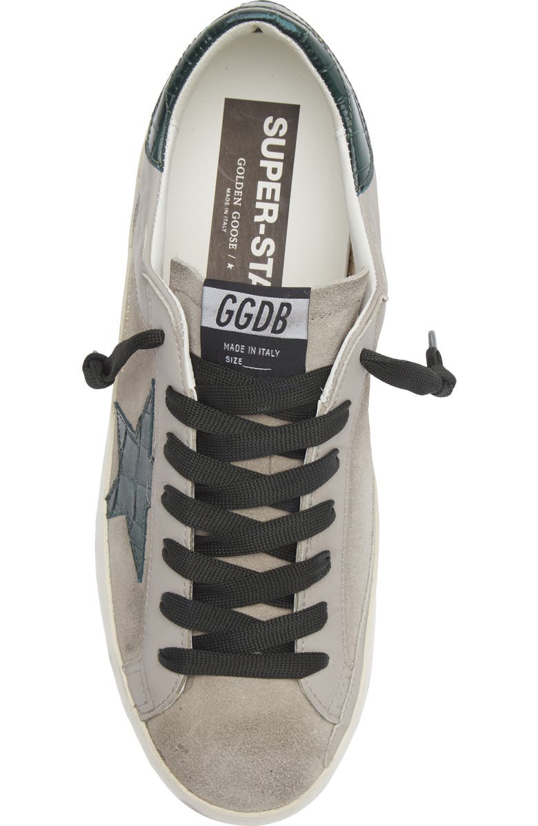 Golden Goose Super-Star Sneaker, Alternate, color, Grey/Beige/Green