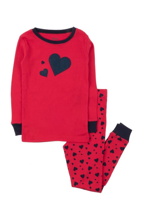 Two-Piece Cotton Printed Matching Family Pajamas, Playful Graphics (Baby)