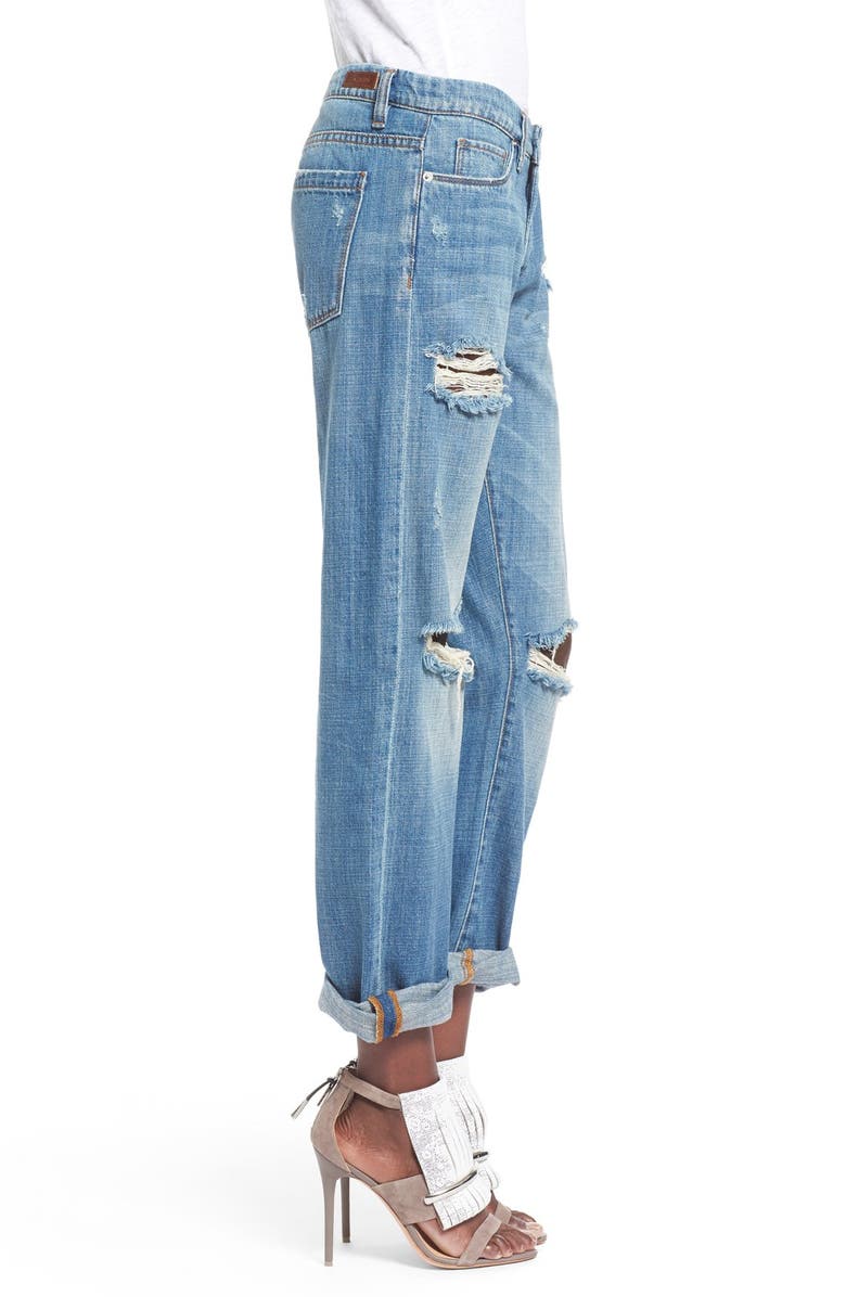 BLANKNYC 'Meant to Be' High Rise Distressed Boyfriend Jeans, Alternate, color, 