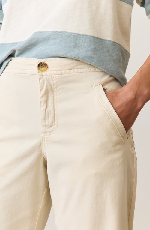 Marine Layer Saturday Straight Leg Pants In Papyrus
