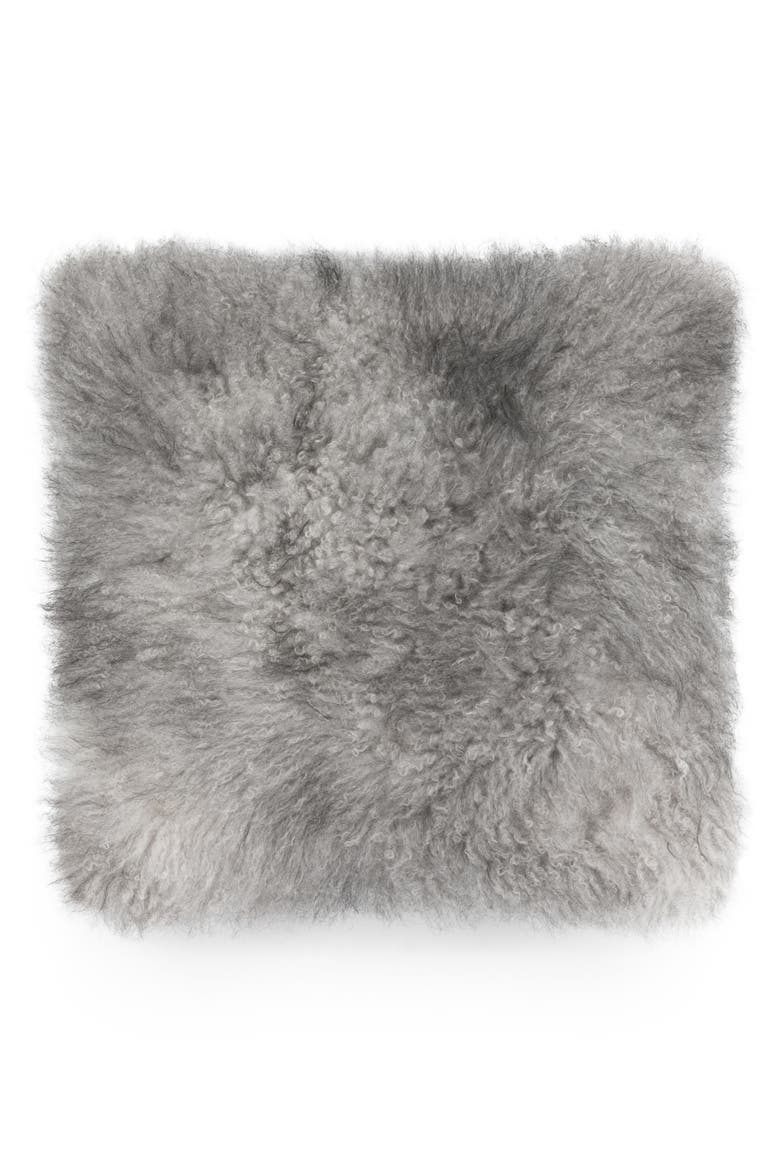 Cashmere Pillow, Main, color, GREY