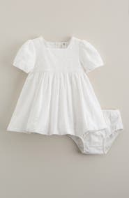 Nordstrom Bubble Cotton Broderie Anglaise Dress with Bloomers