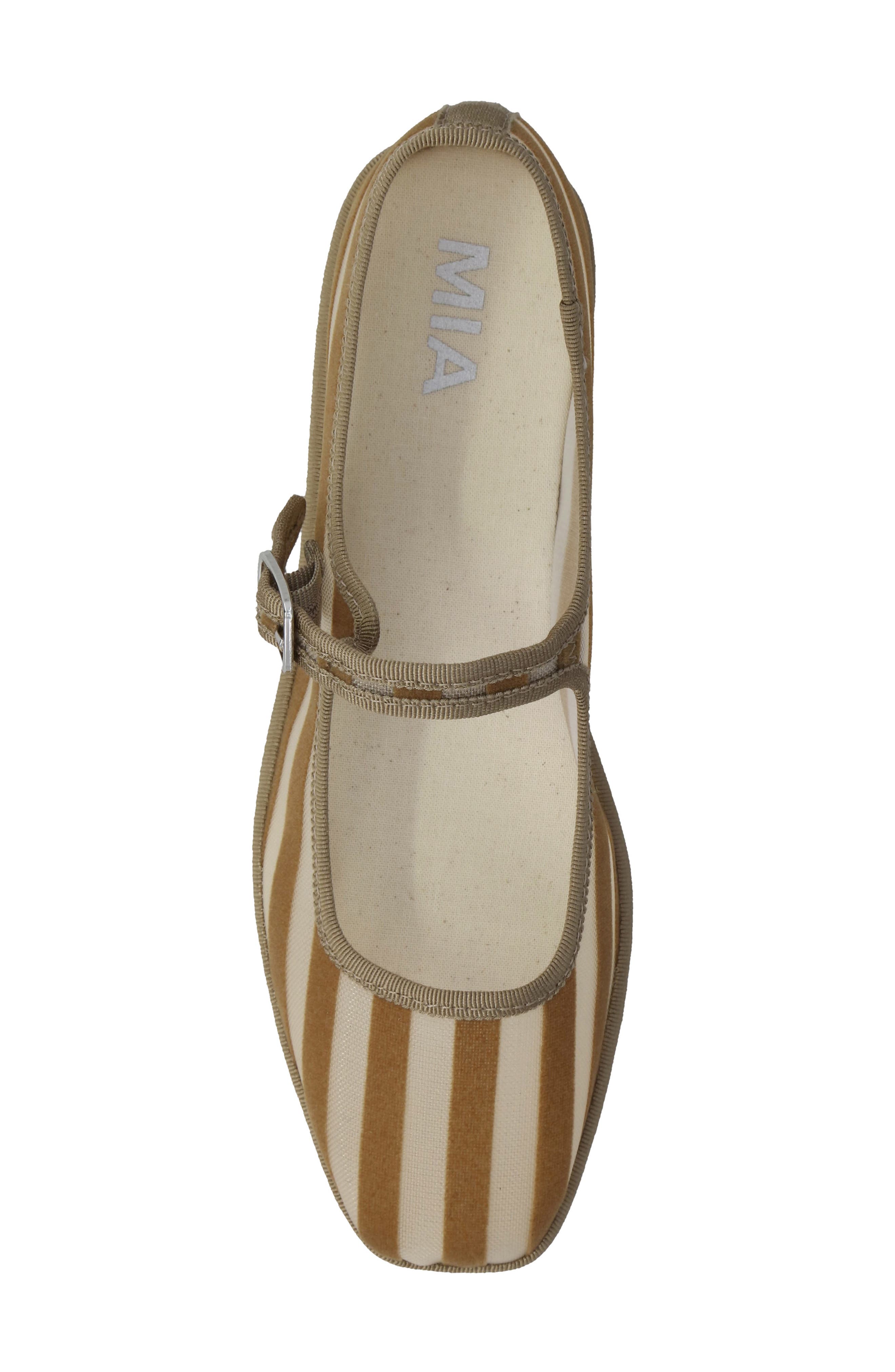MIA Morocco Mary Jane Flat, Alternate, color, Natural
