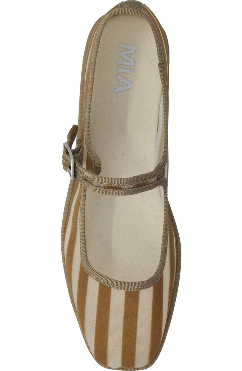 MIA Morocco Mary Jane Flat, Alternate, color, Natural