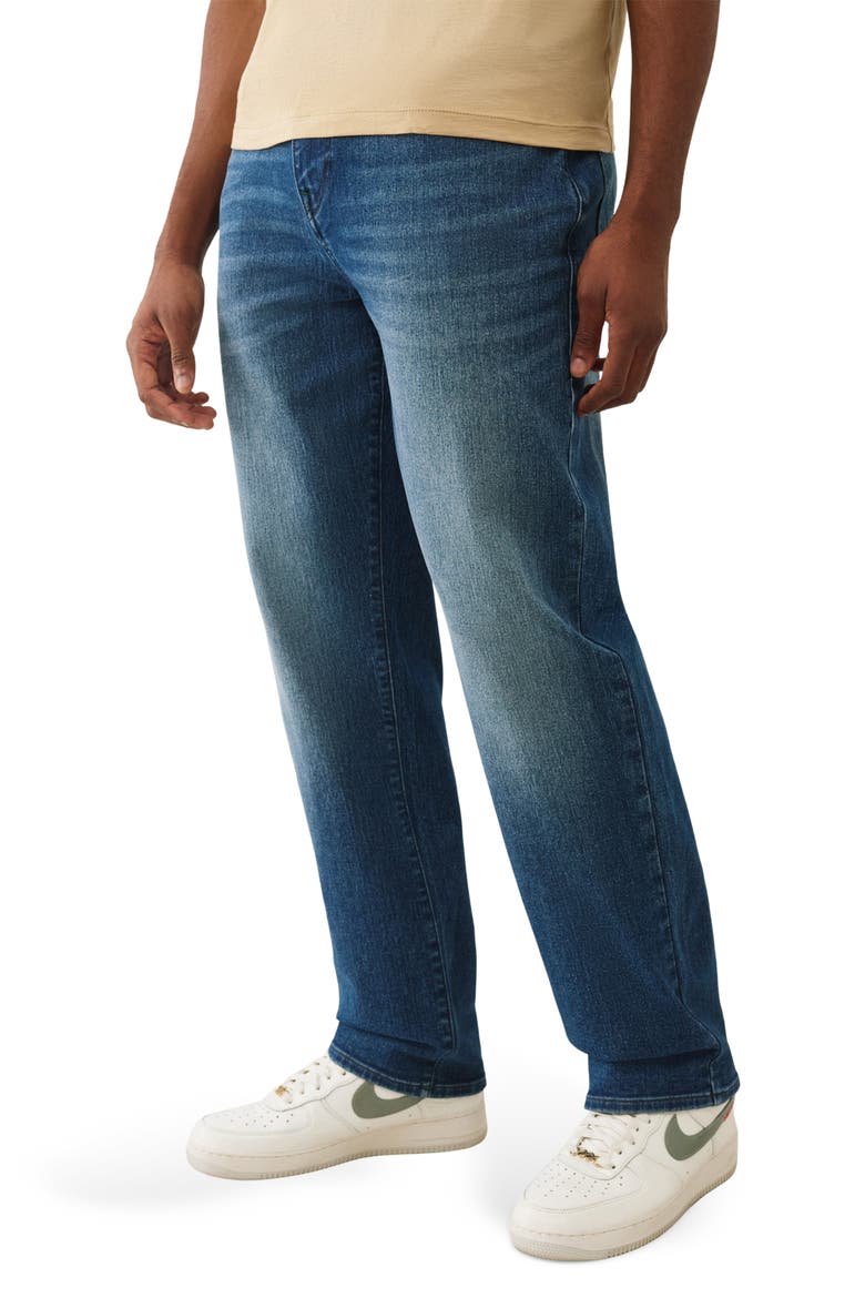 Bobby Baggy Straight Leg Jeans, Alternate, color, MEDIUM MISTLETOEDNU