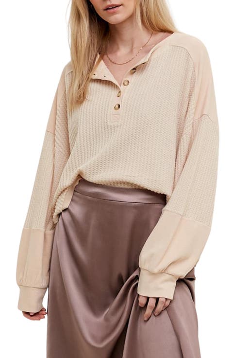 Thermal Henley Pullover