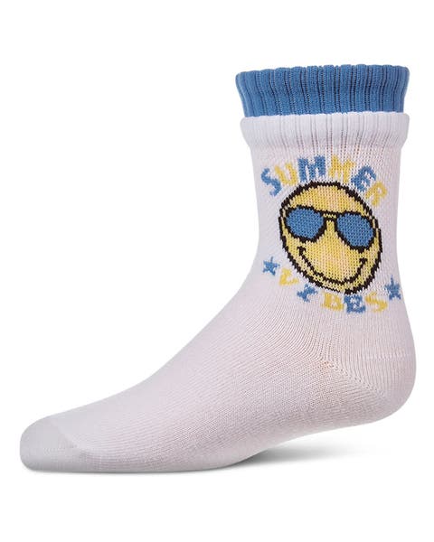 Summer Vibes Crew Sock