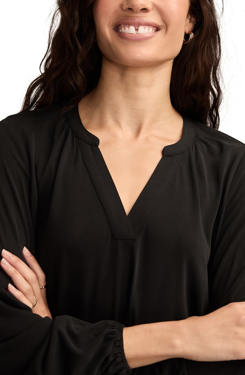 Lucky Brand Sandwash V-Neck Top, Alternate, color, 