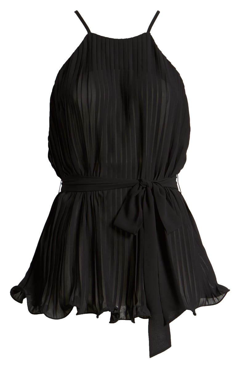 Endless Rose Pleated Halter Top, Alternate, color,