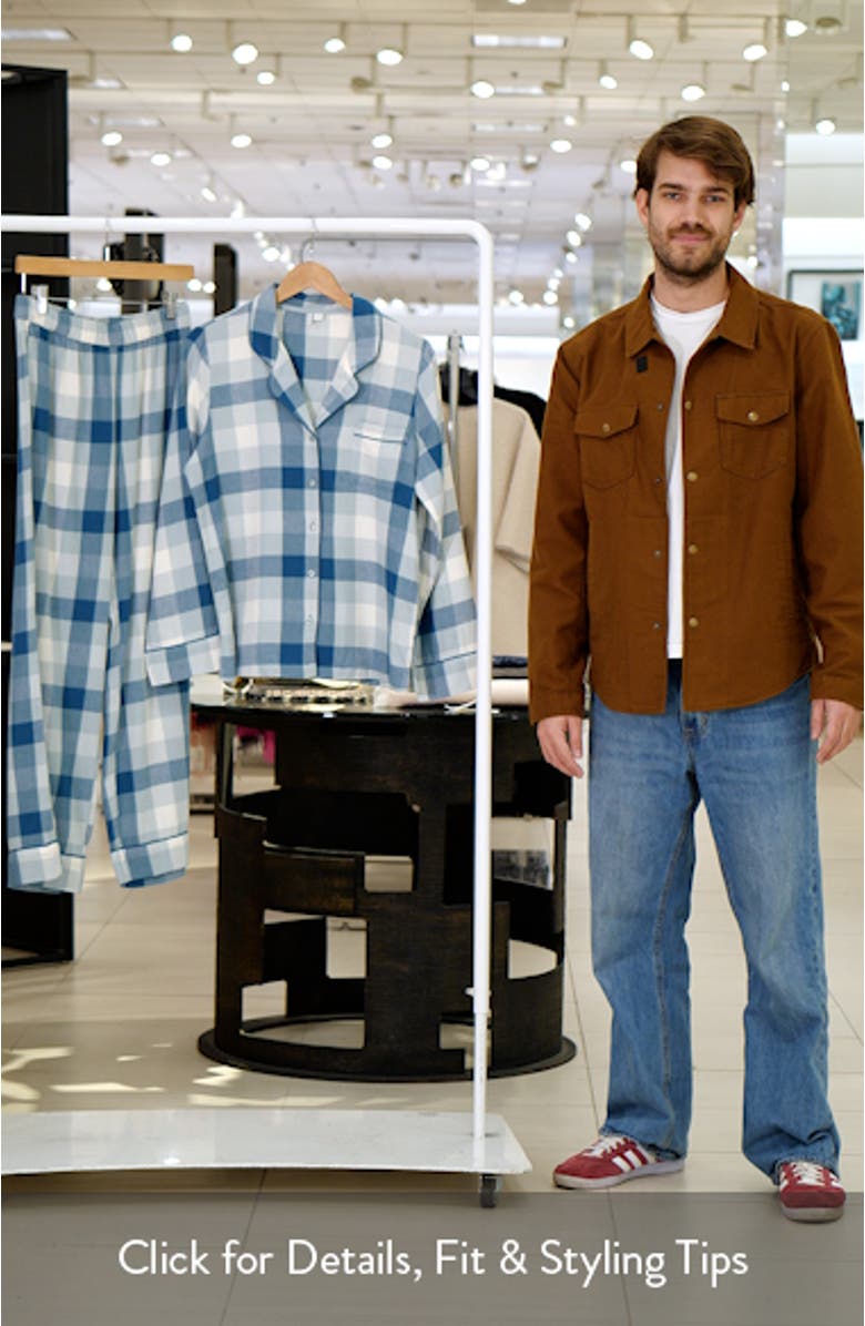 Cozy Cotton Blend Flannel Pajamas, sales video thumbnail
