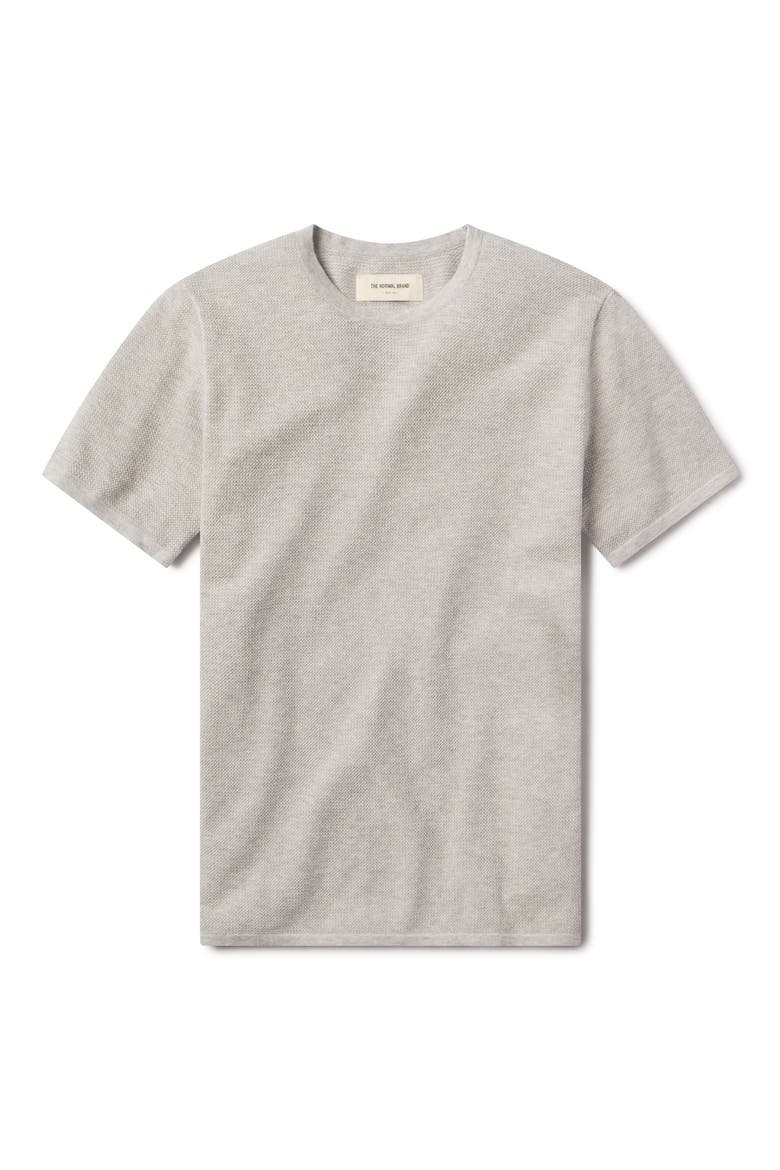 Driftknit Short Sleeve Sweater, Alternate, color, STONE
