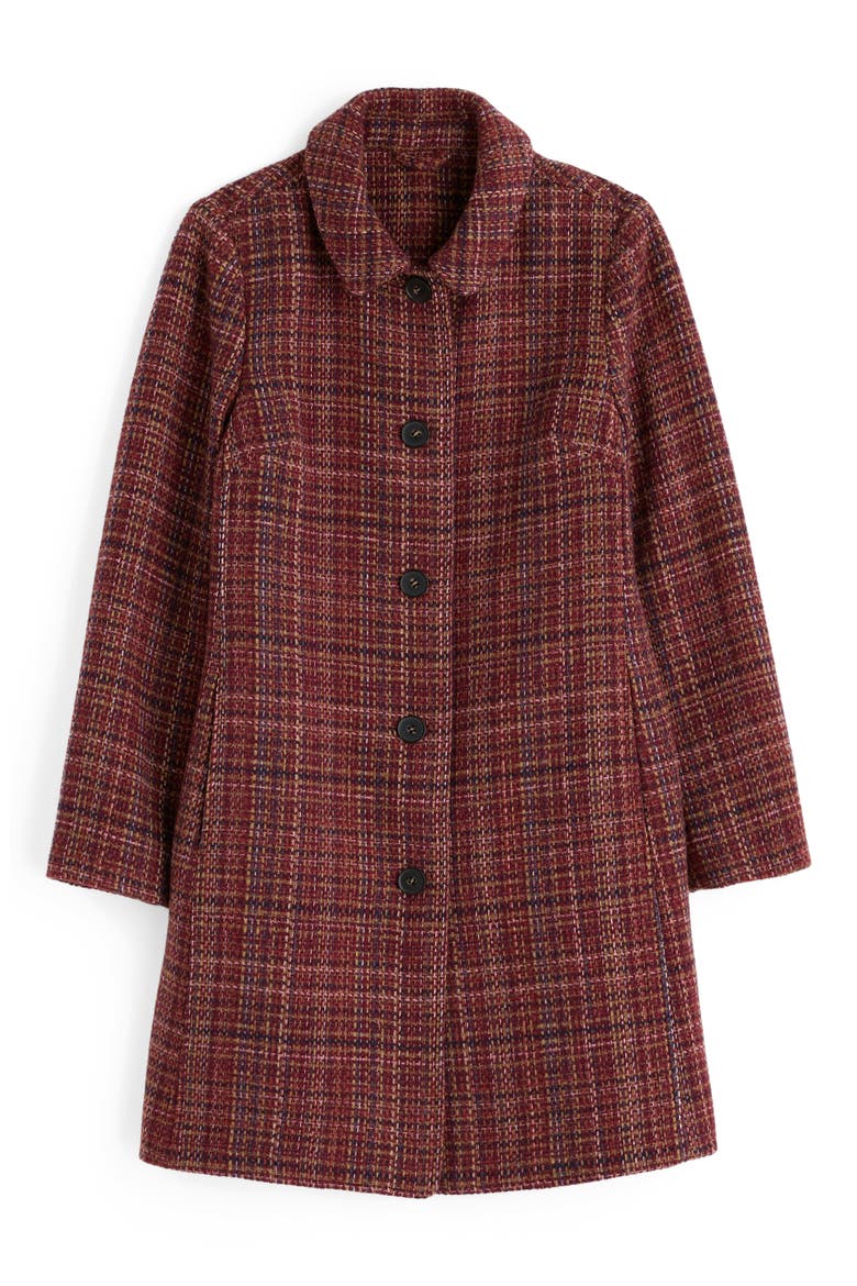 Wood Cabin Twill Coat, Alternate, color, BRUSHMARK MULTI