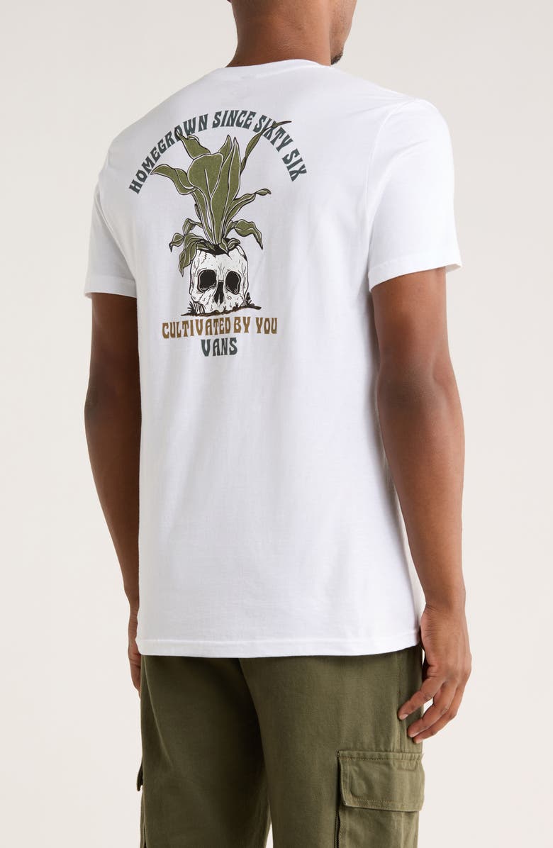 Vans Planted Graphic T-Shirt, Alternate, color, White