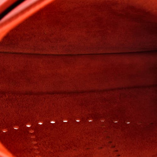 Pre-owned Hermes Hermes Evelyne Bag Gen Iii Clemence Pm In Red