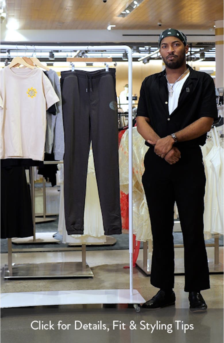 Kids' Stretch Wave Graphic Fleece Joggers, sales video thumbnail