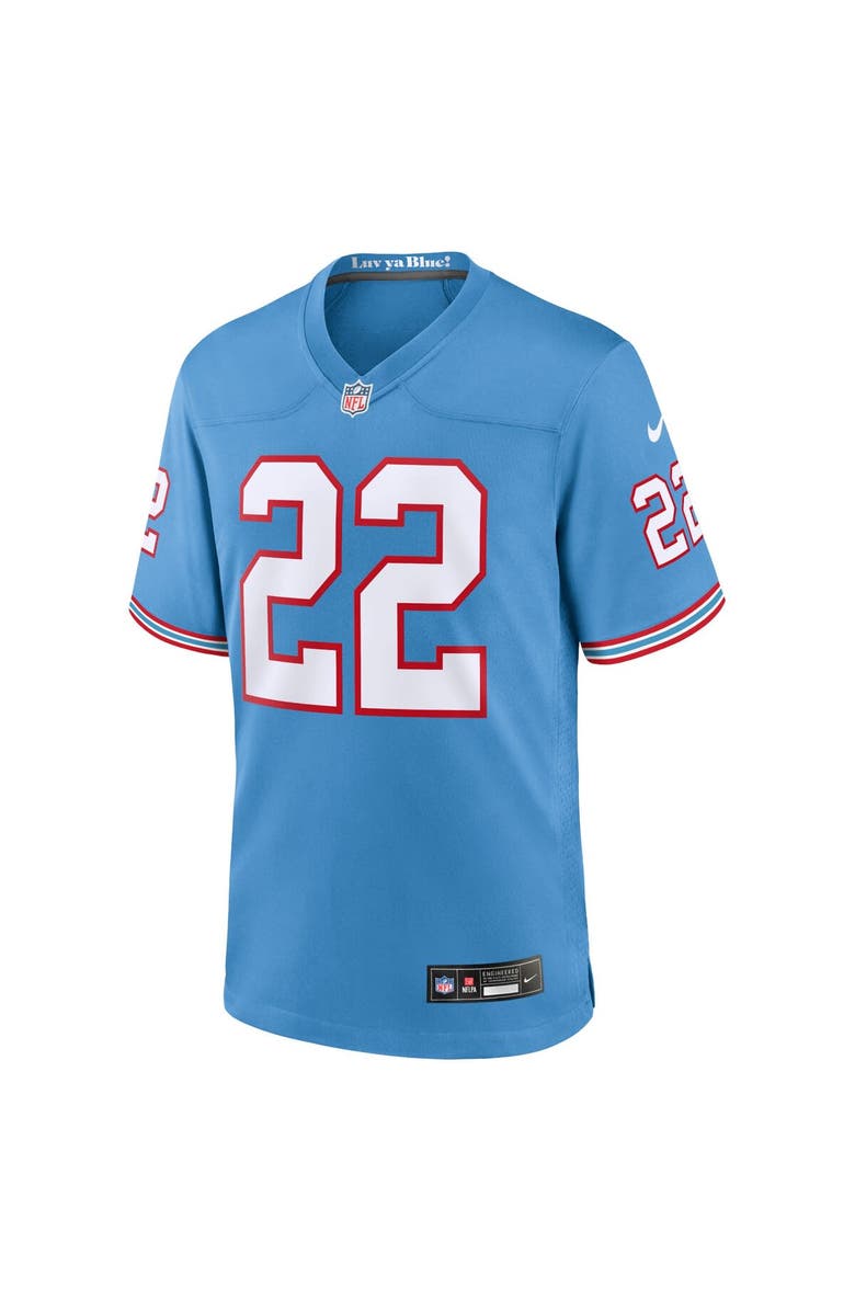 Nike Youth Nike Derrick Henry Light Blue Tennessee Titans Game Jersey, Alternate, color,