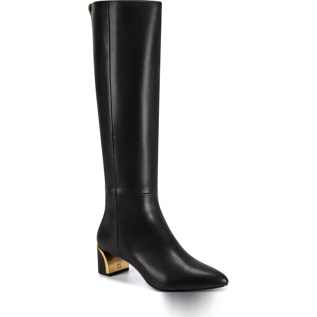 Donna Karan New York Renee Knee High Boot In Black