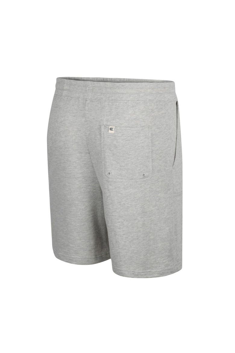 Men's Colosseum Heather Gray LSU Tigers Love To Hear This Terry Shorts, Alternate, color, Heather Gray