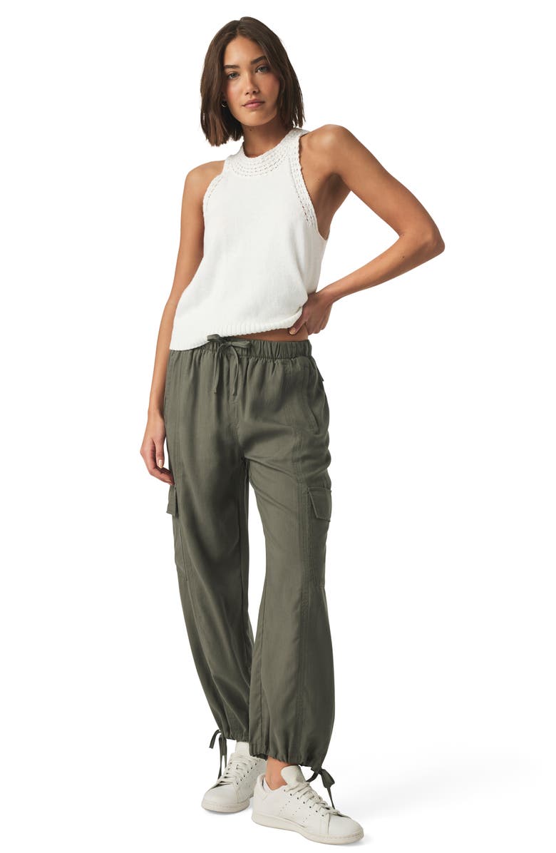 Splendid Talula Cotton Sweater Tank, Alternate, color, White