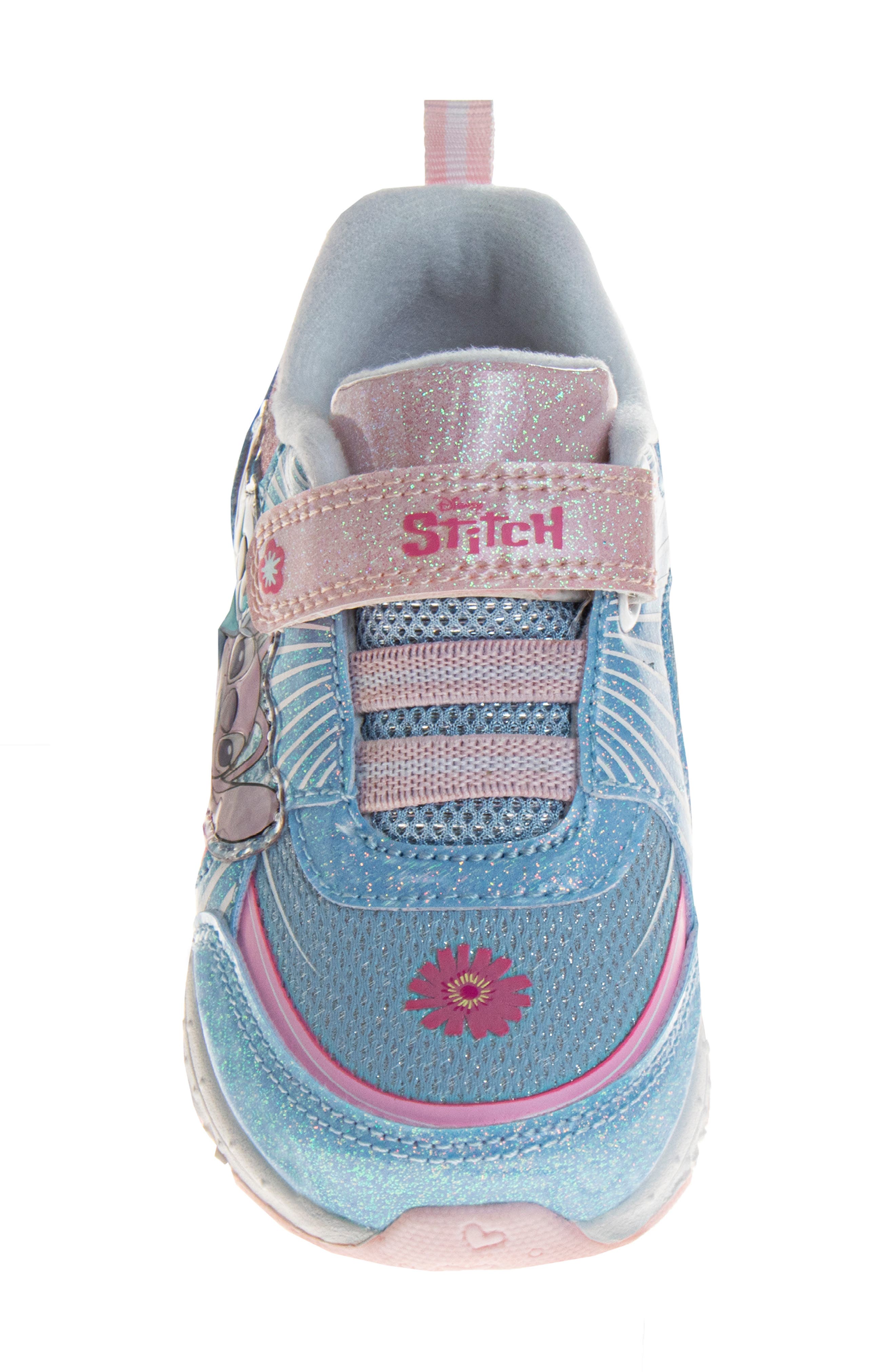 JOSMO Kids' Disney Stitch Sneaker, Alternate, color, Pink/ Blue