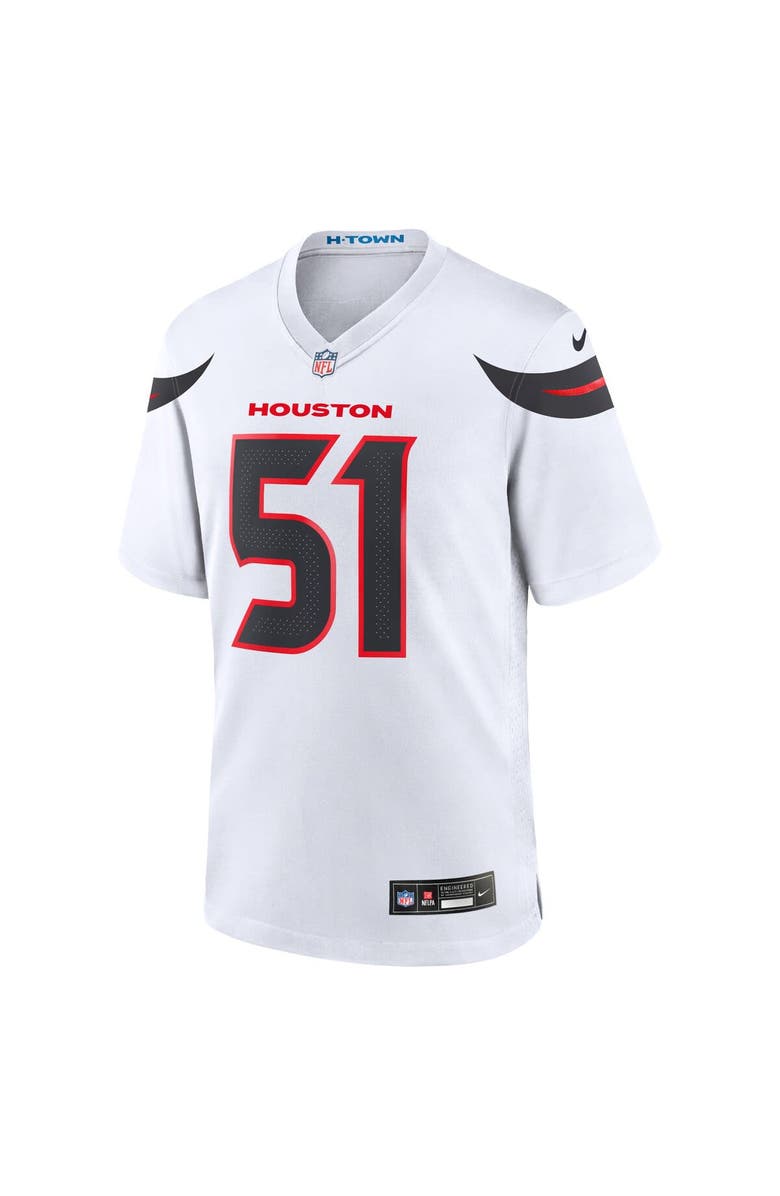 Nike Men's Nike Will Anderson Jr. White Houston Texans Game Jersey, Alternate, color, White