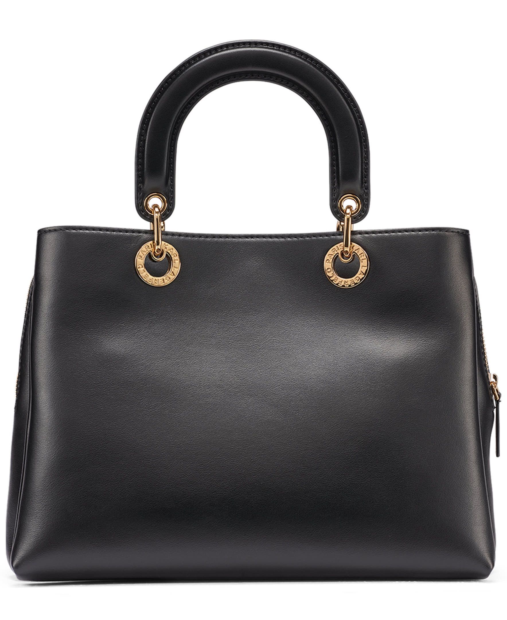 Benoite Satchel, Alternate, color, Black/Gold