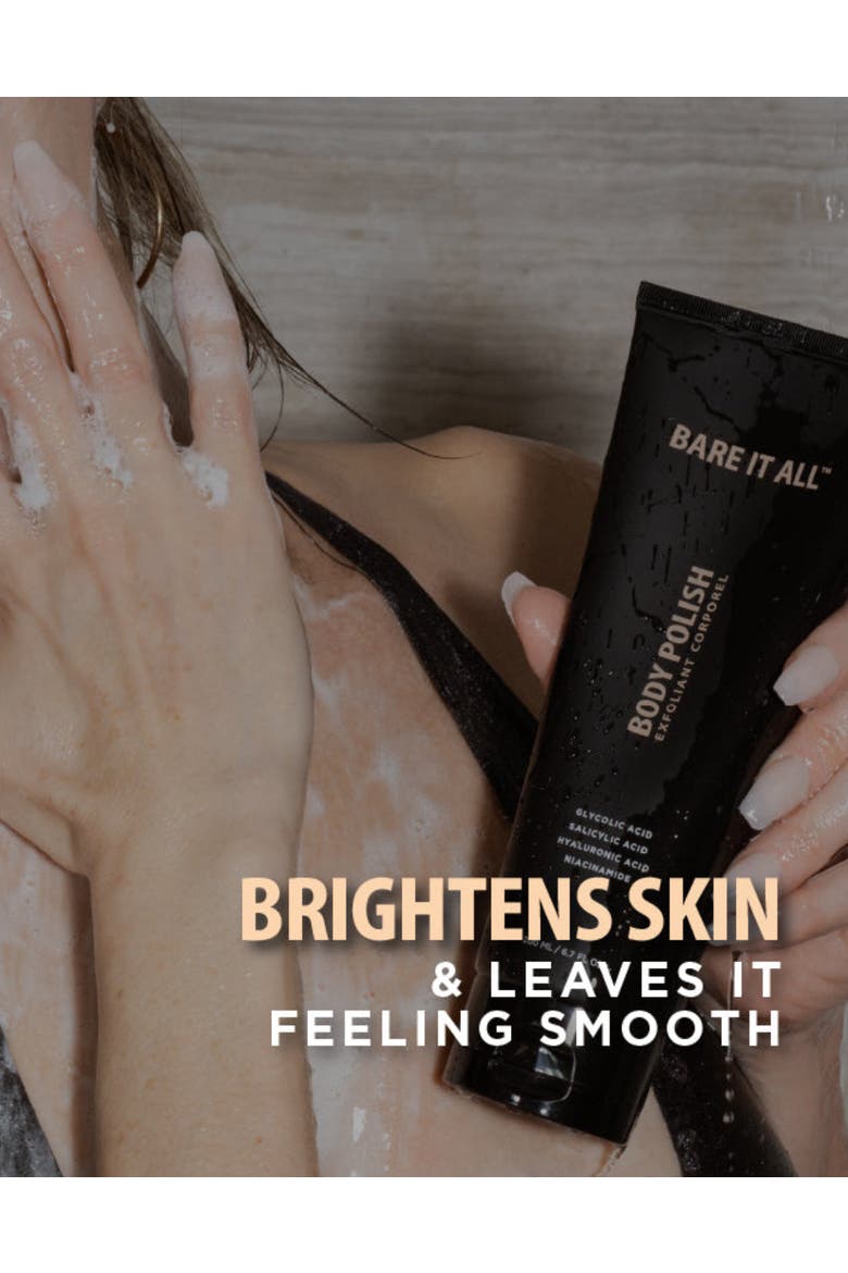 Body Polish Dual Action Gel Exfoliator, Alternate, color, Natural