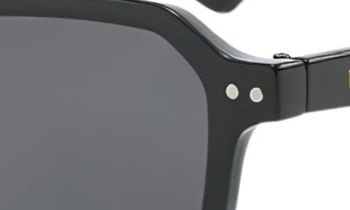 Fifth & Ninth Cali 49mm Polarized Aviator Sunglasses In Black