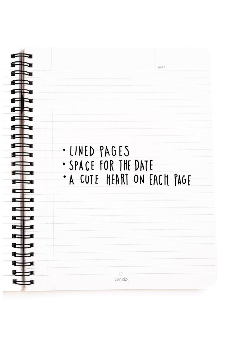 'Rough Draft' Notebook, Alternate, color, FLORABUNDA