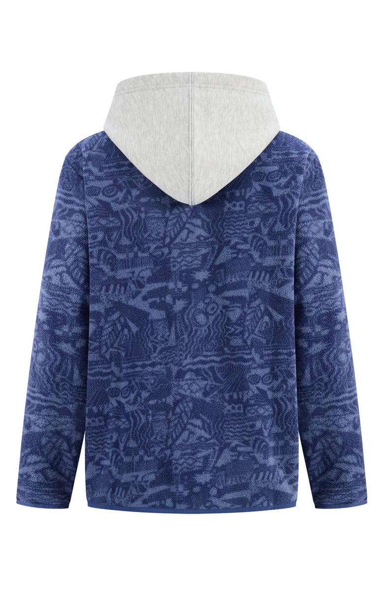 Quiksilver Kids' Surf Days Cotton Blend Fleece Hoodie, Alternate, color, Navy