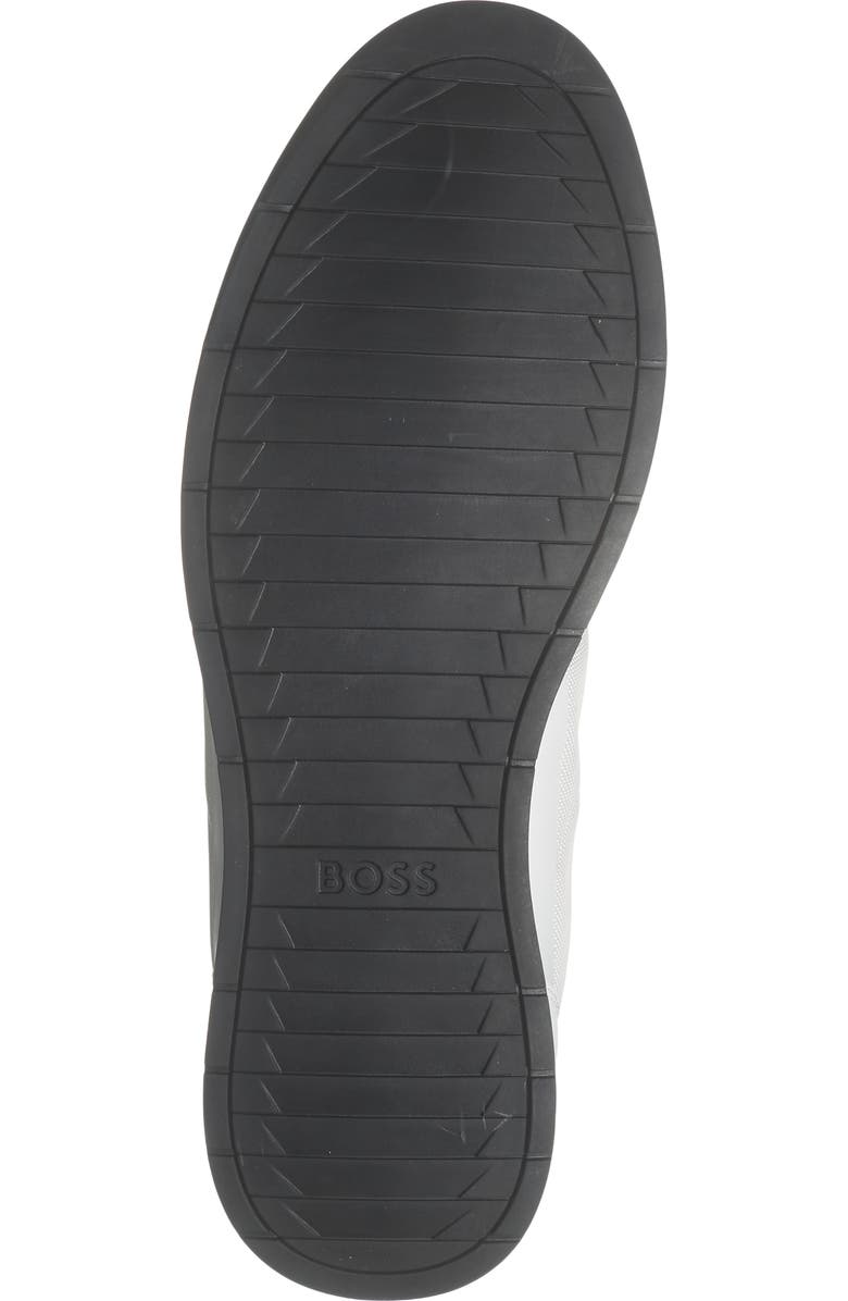BOSS Low Top Sneaker, Alternate, color, White/ Brown