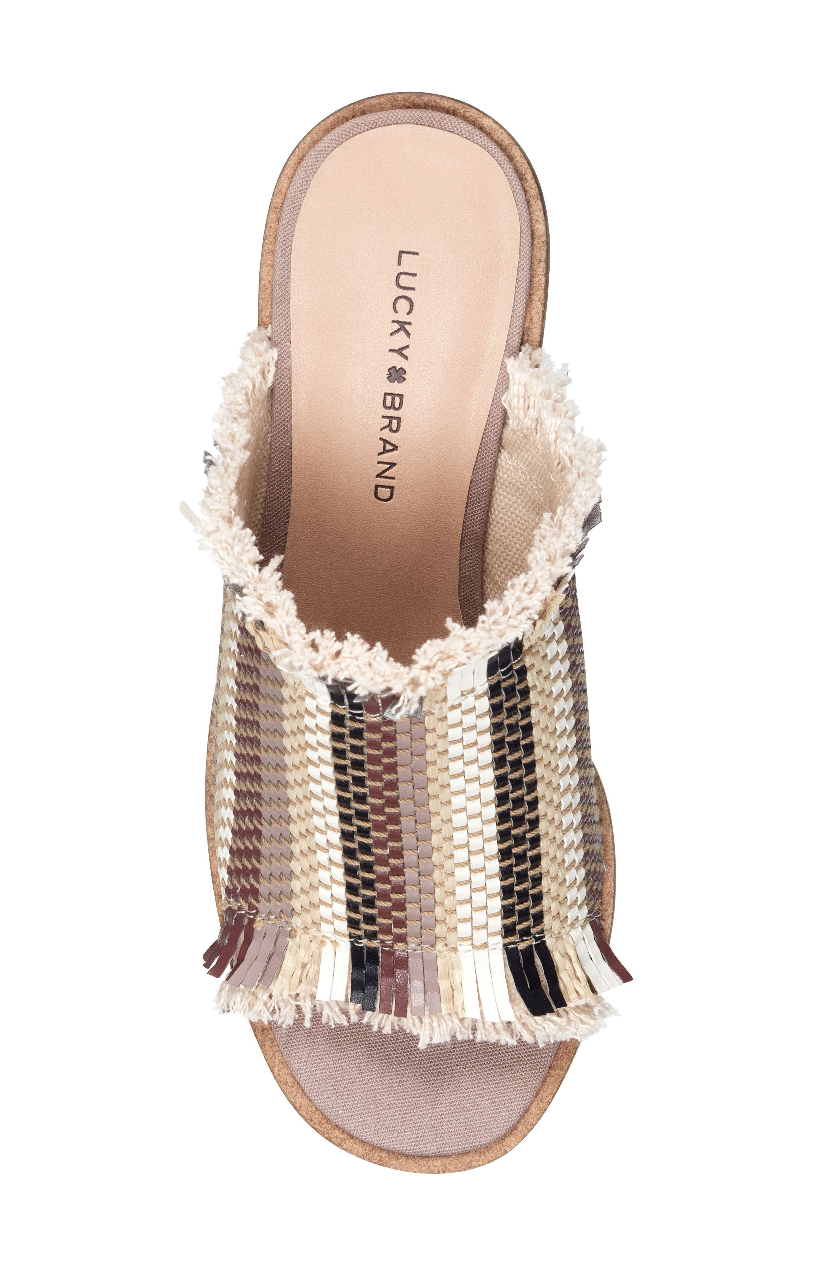 Lucky Brand Leyshia Wedge Sandal, Alternate, color, 