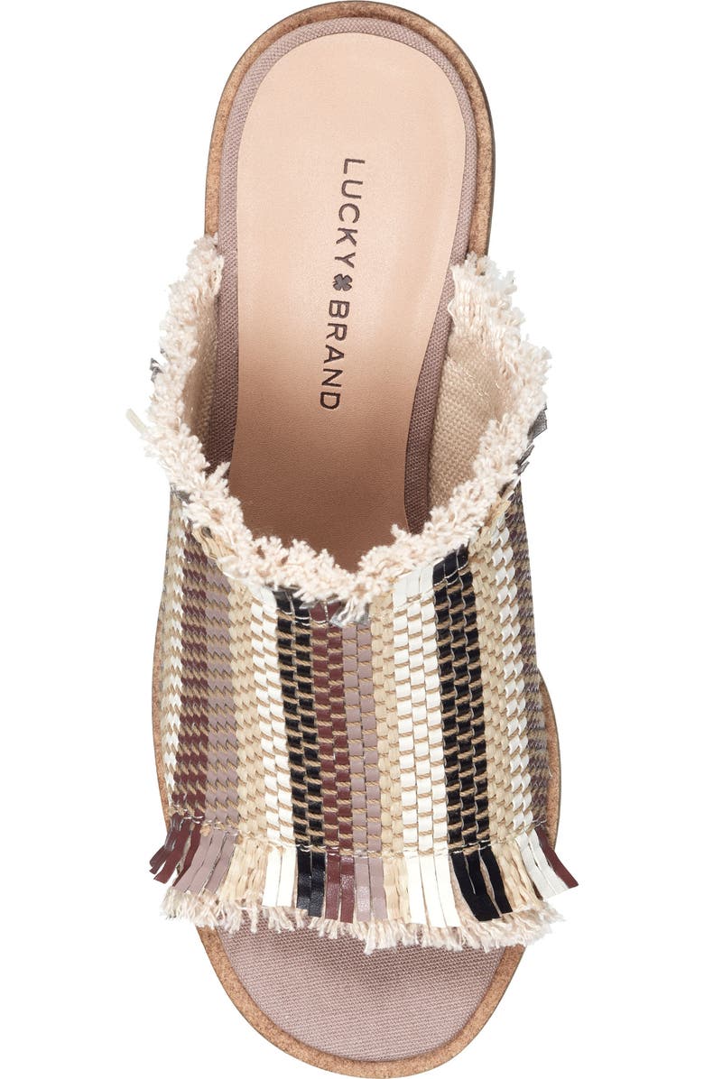 Lucky Brand Leyshia Wedge Sandal, Alternate, color,