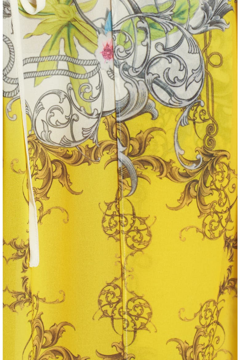 Passion Flower Cover-Up Dress, Alternate, color, YELLOW