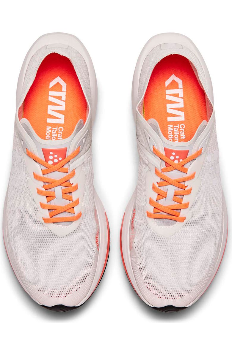 Craft CTM Ultra 3 Running Shoe, Alternate, color, Ash White-Shock