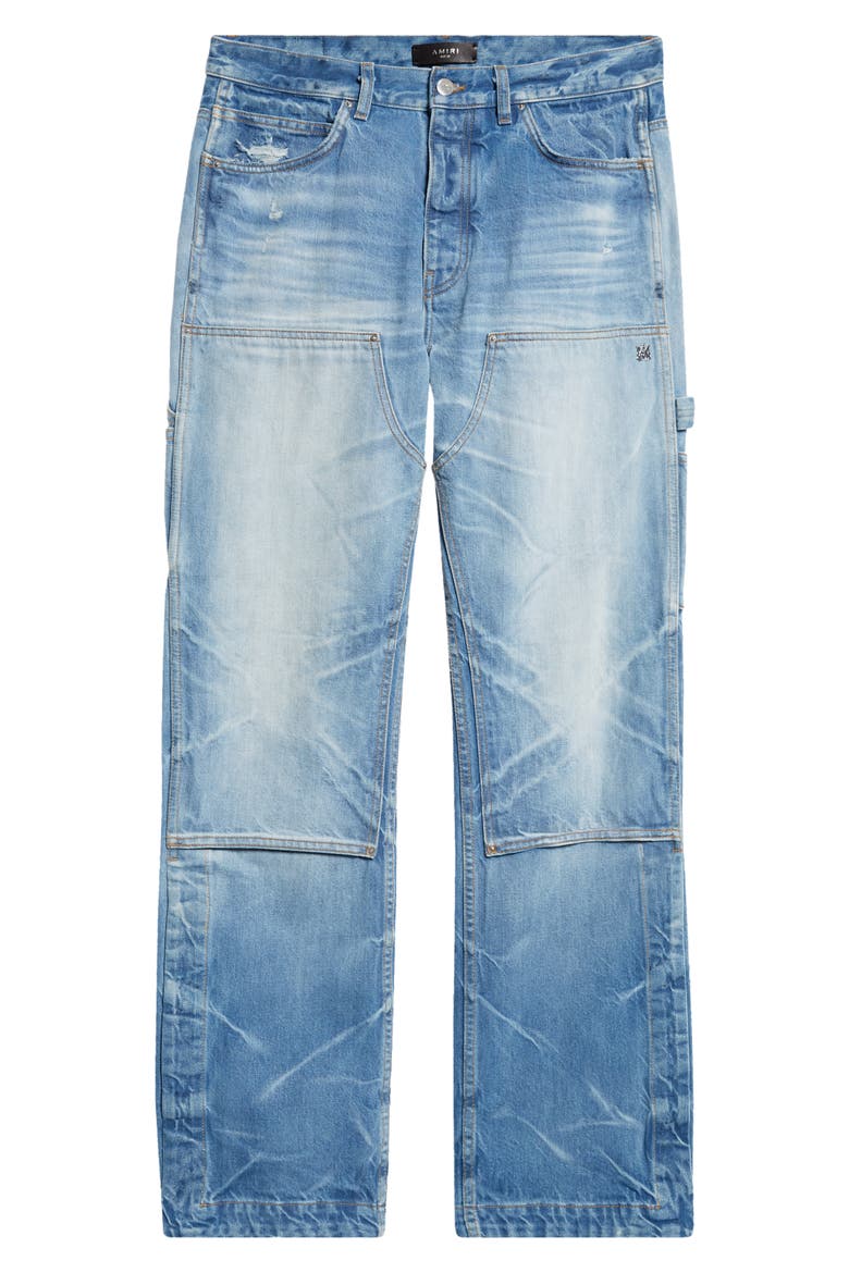 Denim Carpenter Pants, Alternate, color, FADED INDIGO