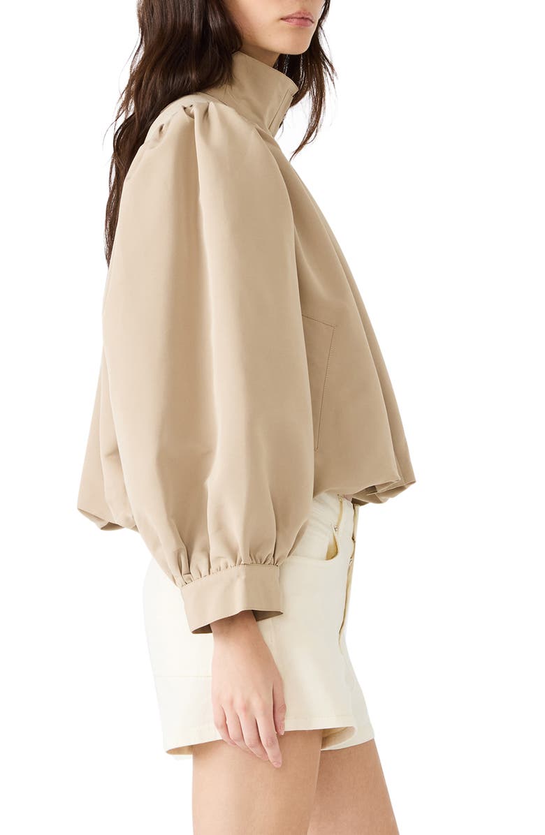 Steve Madden Deedee Blouson Jacket, Alternate, color, Tan