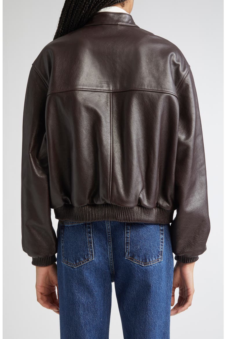 Marlow Leather Bomber Jacket (Women) | Nordstrom