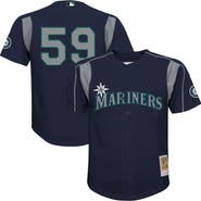 Mitchell & Ness Youth Mitchell & Ness Felix Hernandez Navy Seattle Mariners Mesh Batting Practice Jersey