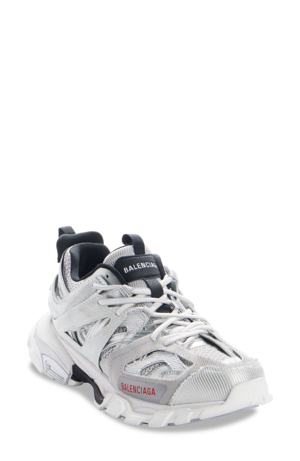 Track Sneaker, color, SILVER MULTI