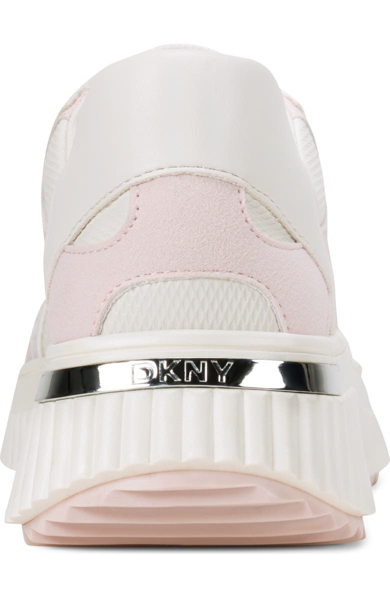 DKNY Lachele Platform Sneaker, Alternate, color, Soft White/ Light Pink