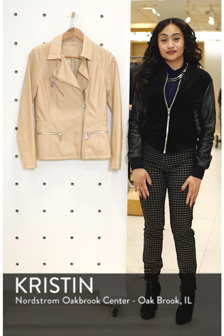 Spring Faux Leather Moto Jacket video