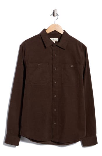 Rainforest Long Sleeve Corduroy Shirt In Delicioso