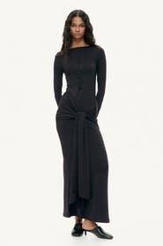 H&M Tie-detail Jersey Dress