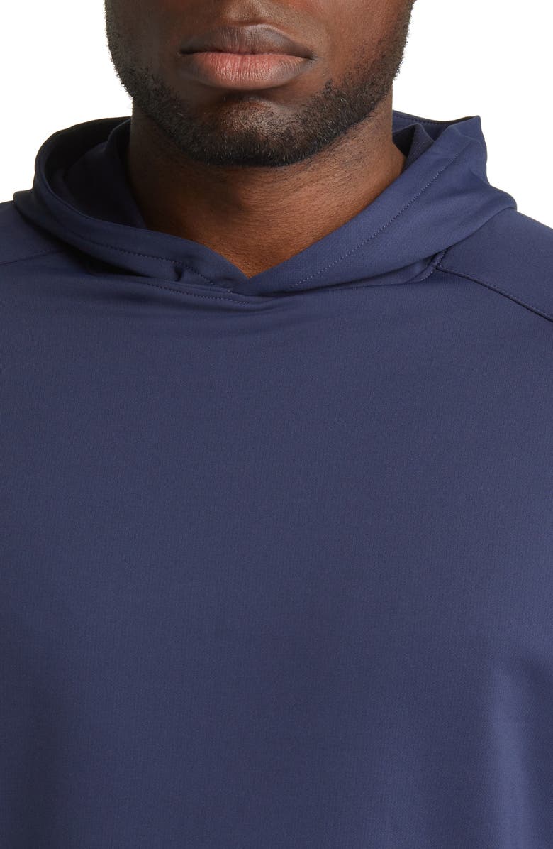 Peter Millar Pine Performance Hoodie, Alternate, color, Navy