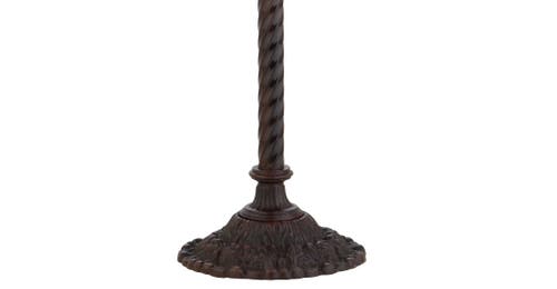 Jonathan Y Dragonfly Tiffany-style 71" Torchiere Led Floor Lamp In Chestnut